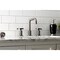Kingston Brass Widespread Bathroom Faucet with Push PopUp, Black Stainless KS141BSSRX - alternate 5